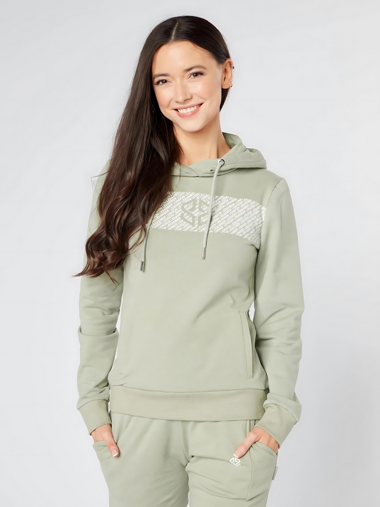 Women's Slimfit OverHead Hoodie (Sage Green)