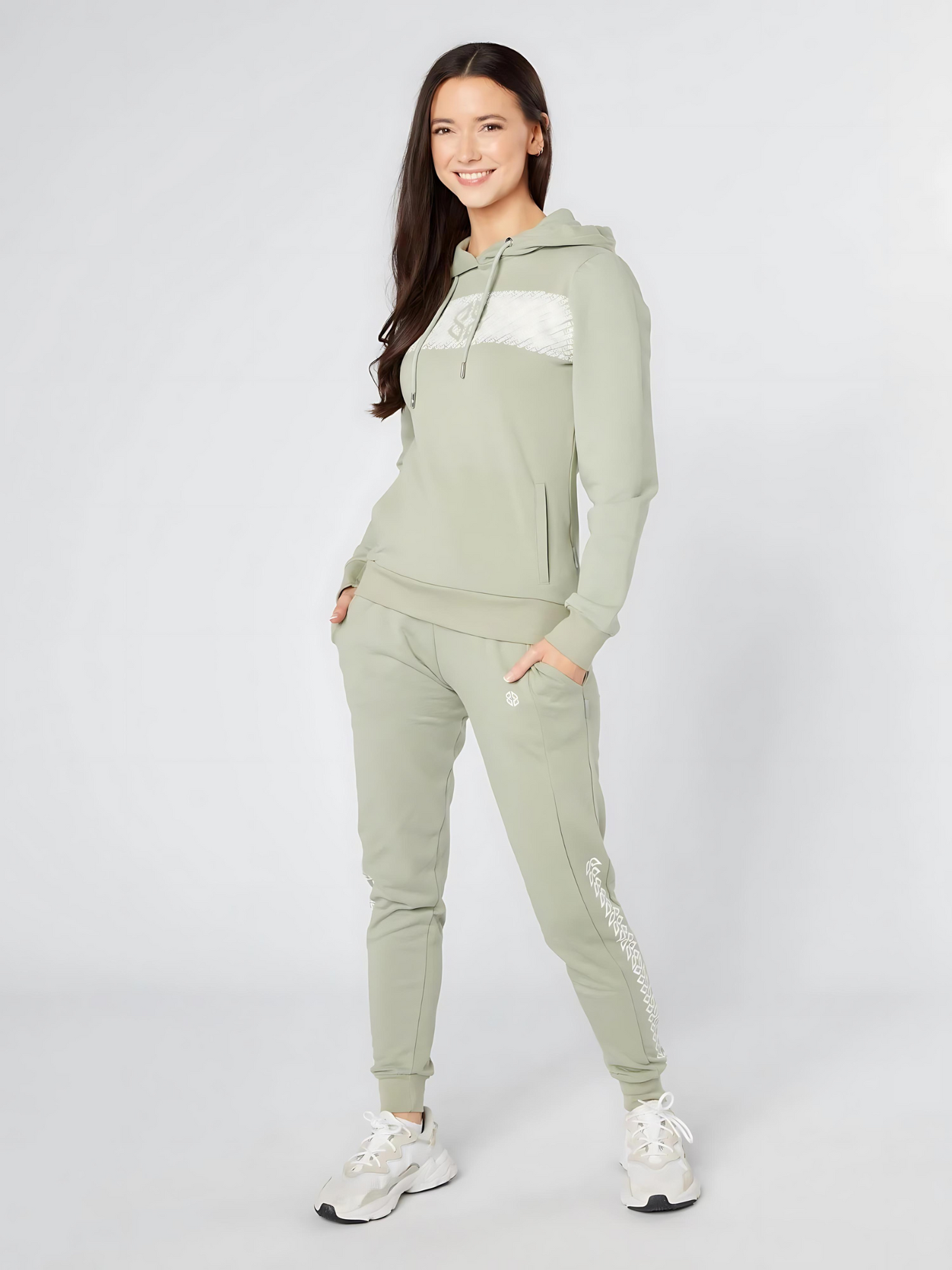 Women's Slimfit OverHead Hoodie (Sage Green)