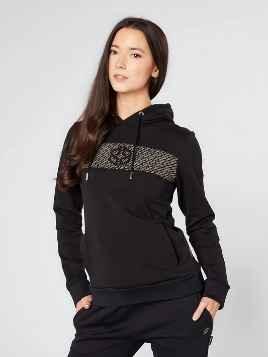 Women's Slimfit OverHead Hoodie (Black)